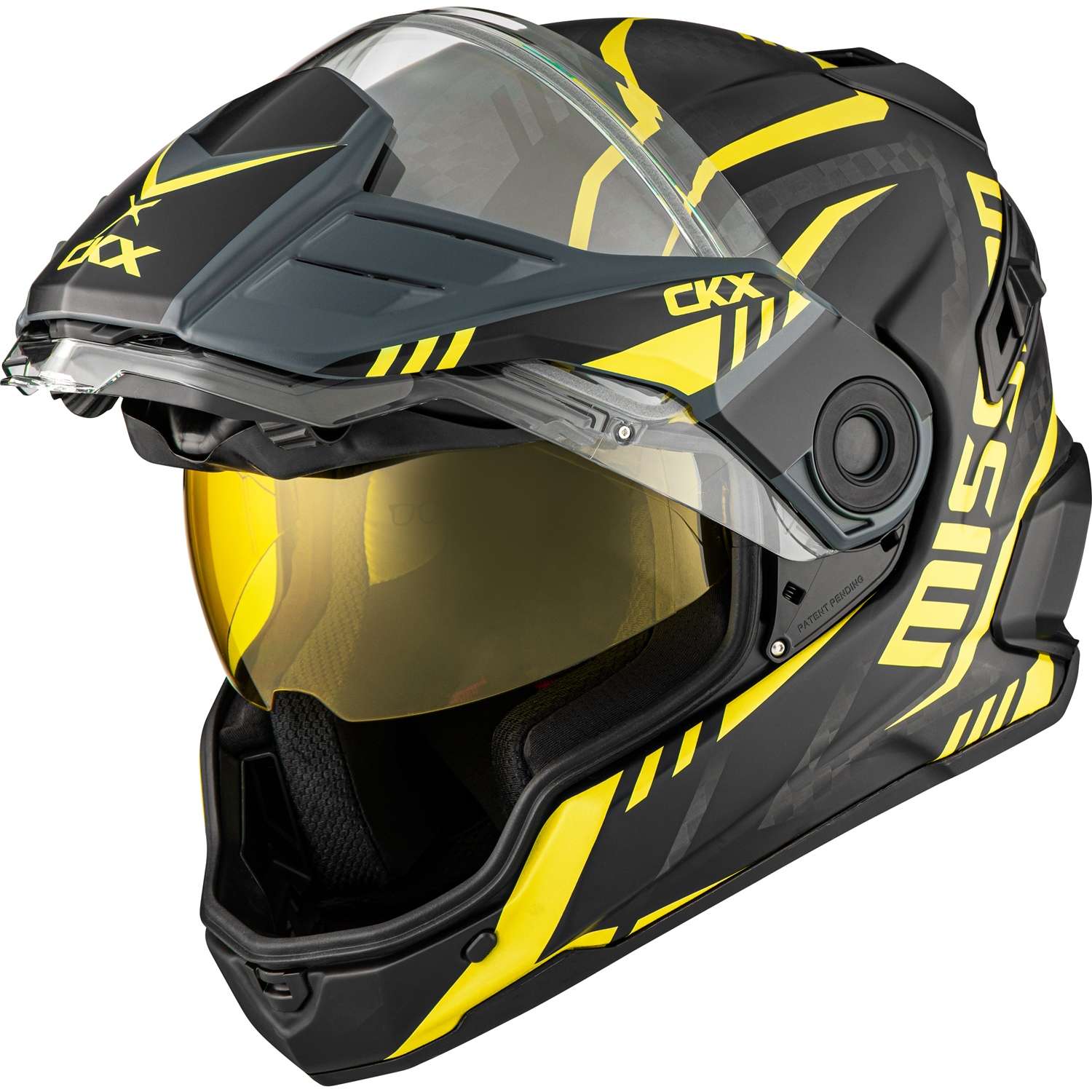 Casque intégral à double écran CKX Mission Carbon Code